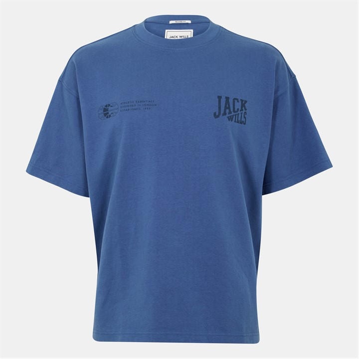 JACK WILLS STACKED LOGO T-SHIRT