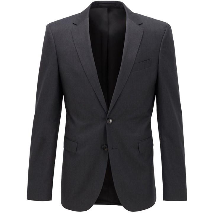 HUGO BOSS MEN'S RYAN CYL SLIM FIT WOOL SUIT JACKET