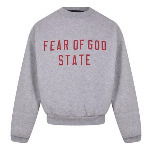 FEAR OF GOD ESSENTIALS - Fleece Crewneck Juniors