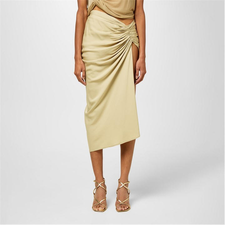CHRISTOPHER ESBER URIPIDES RUCHED SKIRT