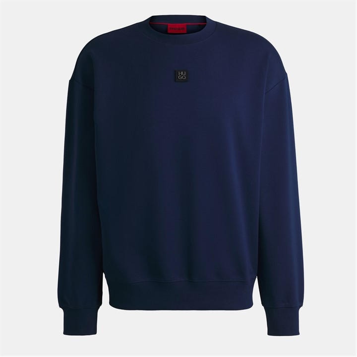 HUGO BOSS MEN'S DETTIL CREW-NECK SWEATSHIRT