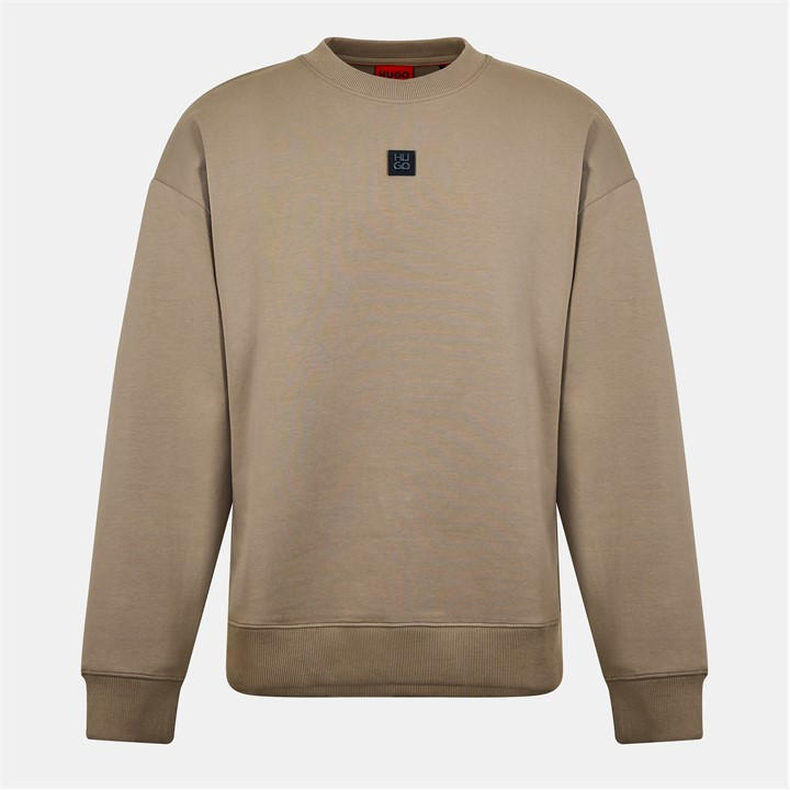 HUGO BOSS MEN'S DETTIL CREW-NECK SWEATSHIRT