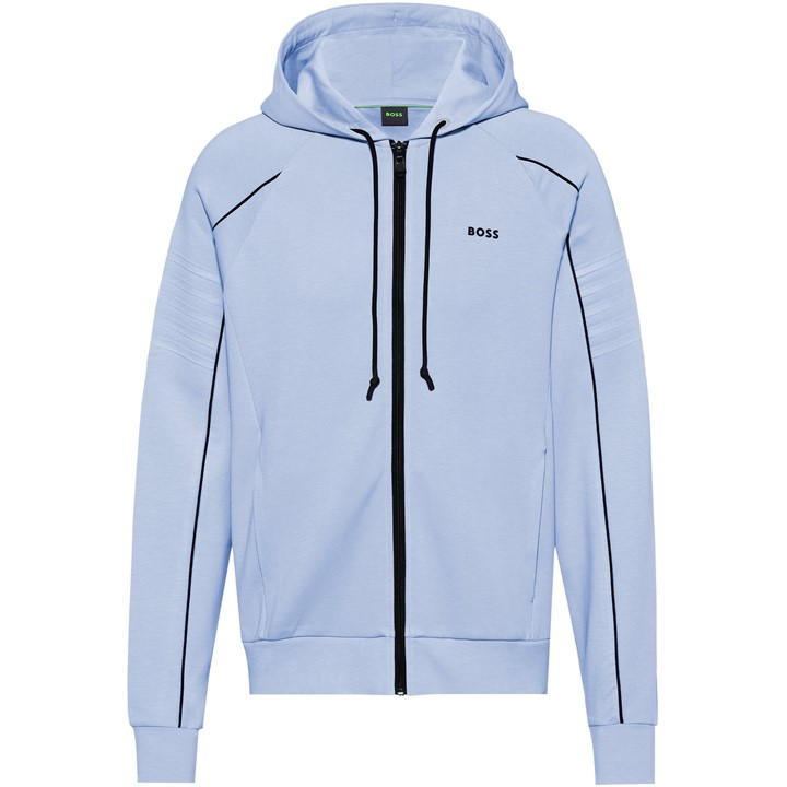 HUGO BOSS MEN'S HBG SAGGY FULL ZIP HOODIE