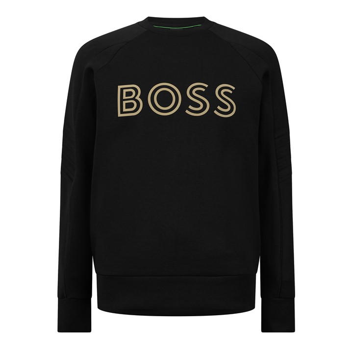 HUGO BOSS MEN'S HBG SALBO CREW SWEATER