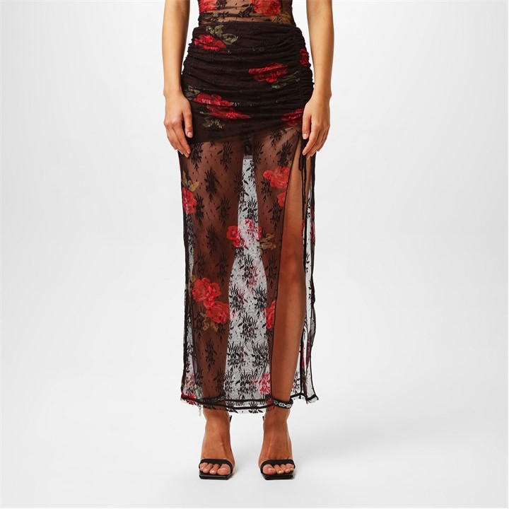 BEC AND BRIDGE ESERT ROSE RUCHED SKIRT