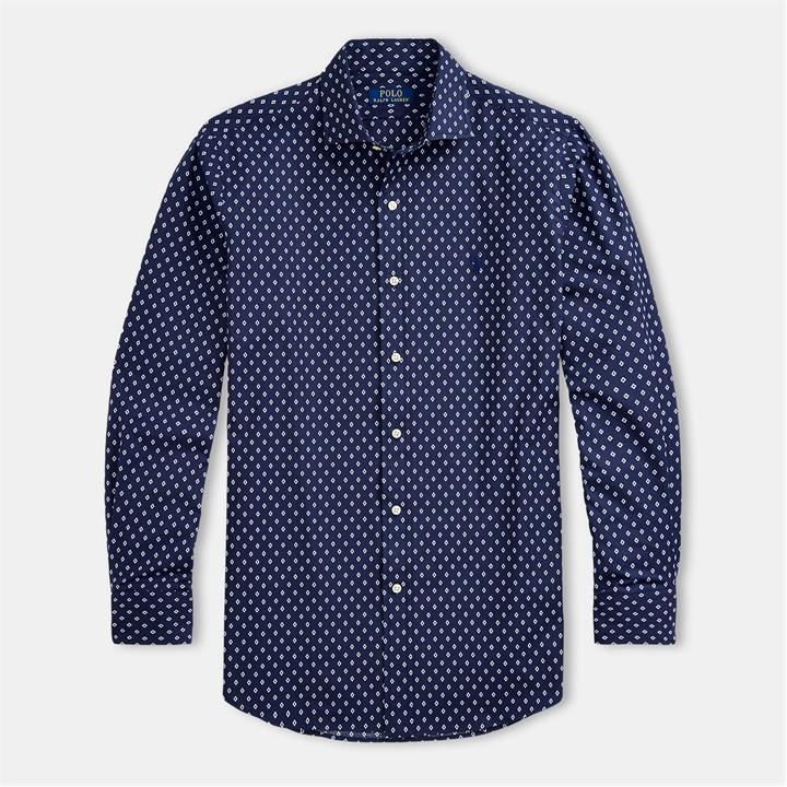 POLO RALPH LAUREN DIAMOND SLIM FIT STRETCH POPLIN SHIRT