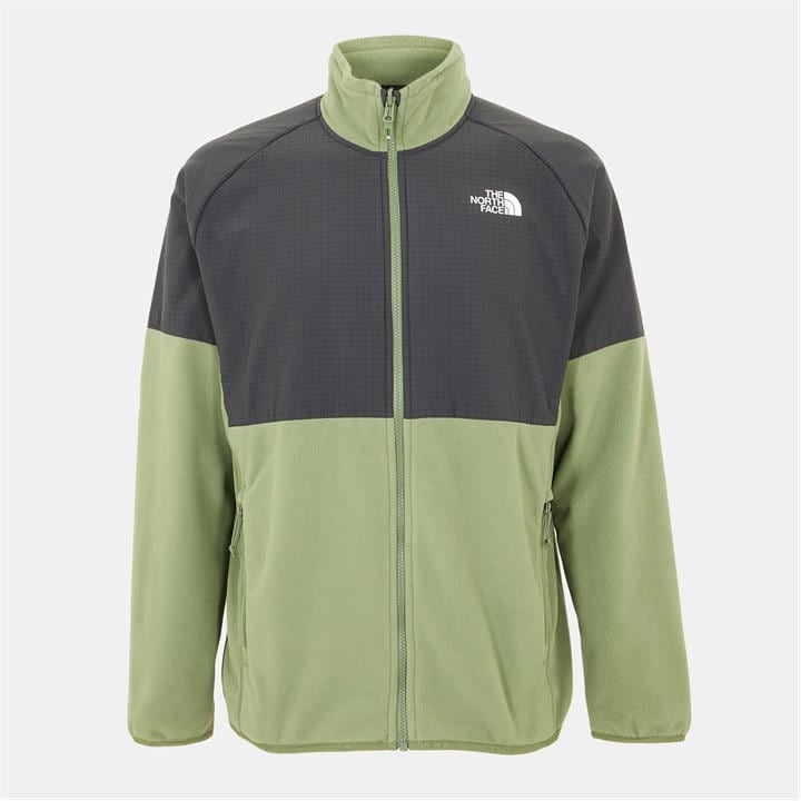 The North Face Glacier Heavyweight Full-zip Fleece Mens In Green