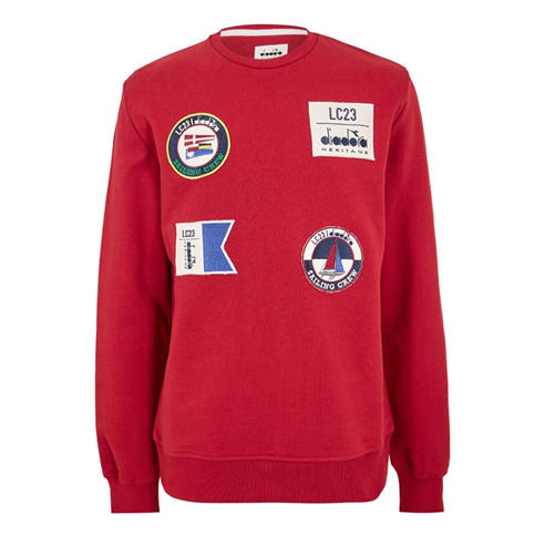 Diadora - Men's Sailing Patch Crew Sweatshirt