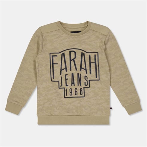 Farah - Patched Crew Fleece Juniors