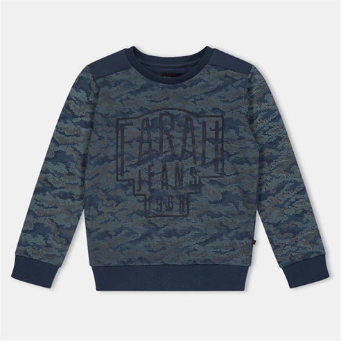 Farah - Patched Crew Fleece Juniors