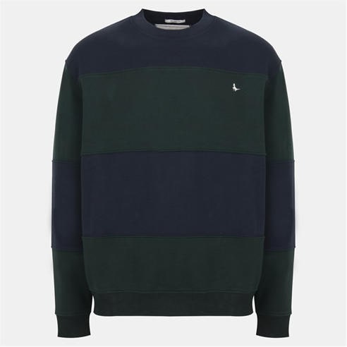 Jack Wills - Men's Lewis Cotton Long Sleeve Crew Sweatshirt
