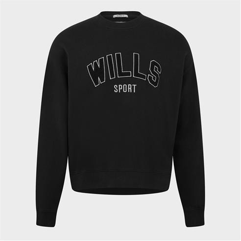 Jack Wills - Men's JW Boucle Graphic Crew Sweatshirt