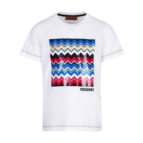 MISSONI - Zag Print T-Shirt Juniors