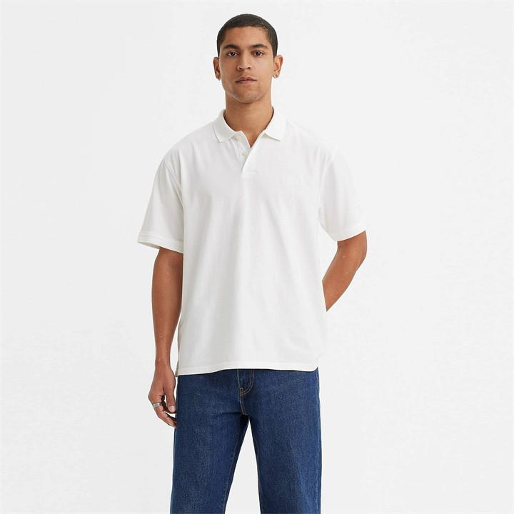 LEVI'S RELAXED AUTHENTIC POLO TOP
