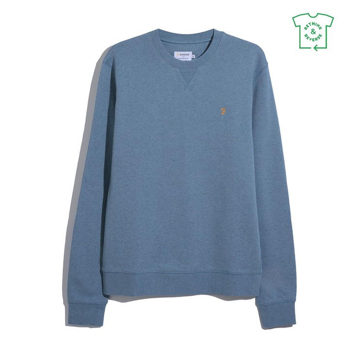 Farah | Tim Crew Sweatshirt | Crew Sweaters | House of Fraser