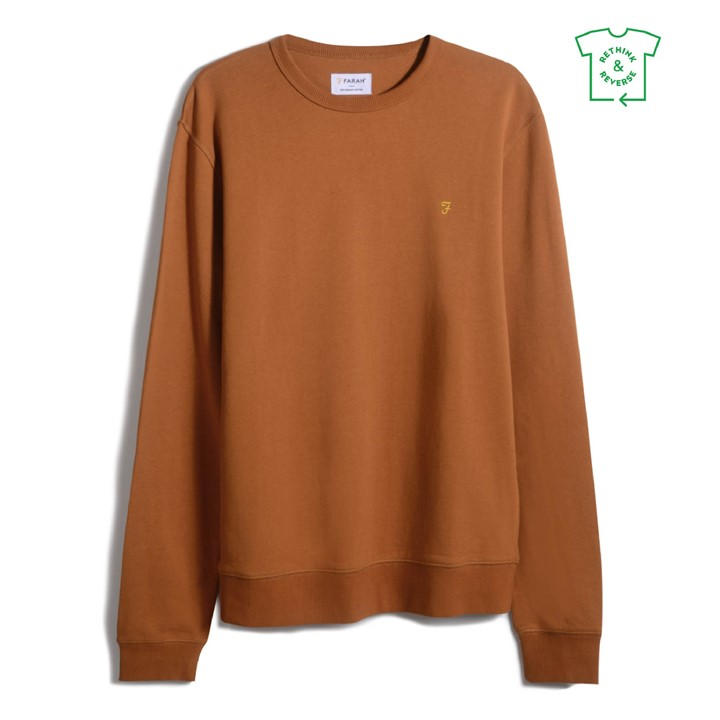FARAH TIM CREW SWEATSHIRT