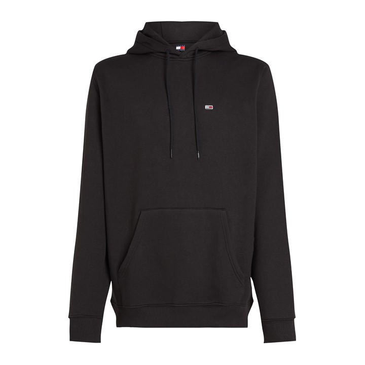 Silver Grey - Tommy Jeans - Small Flag Hoodie