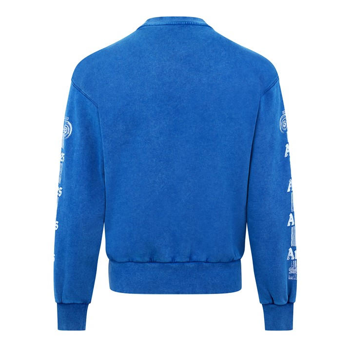 ARIES Aged Ancient Column Sweat Blue FRASERS