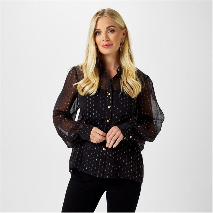 BIBA BIBA METALLIC SHIRT
