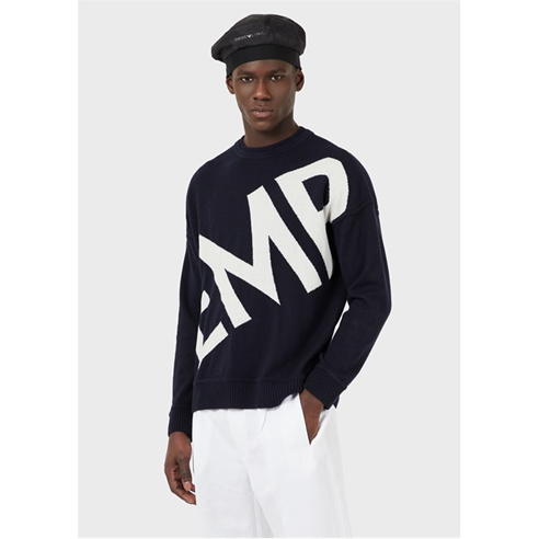 Emporio Armani - Logo Knit Crew Sweater