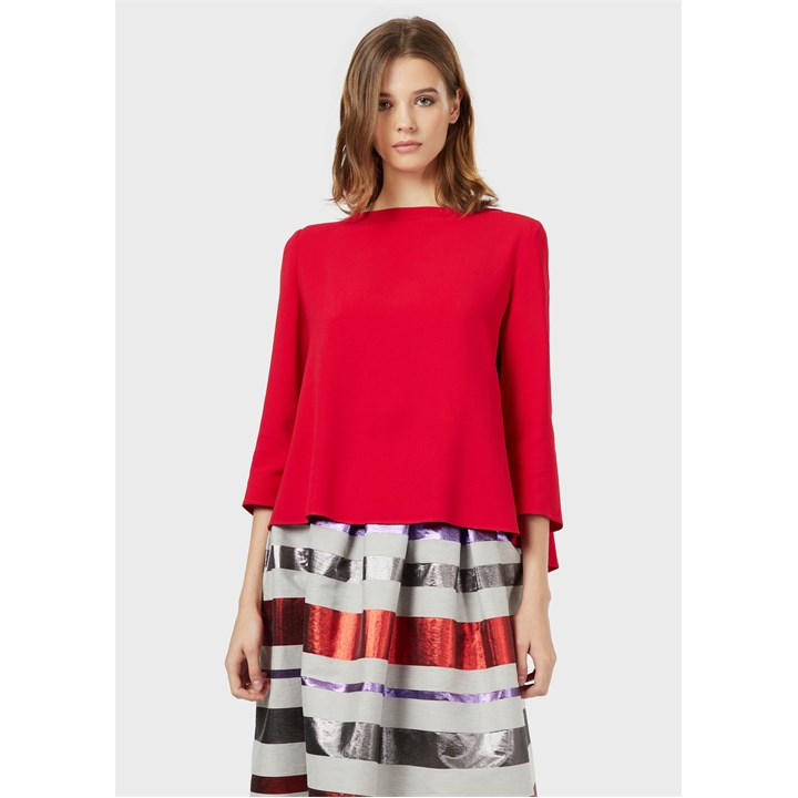 EMPORIO ARMANI RELAXED BLOUSE