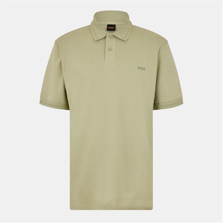 Dark Blue 404 - Boss - Men's PeInterlock Short-Sleeve Polo Shirt