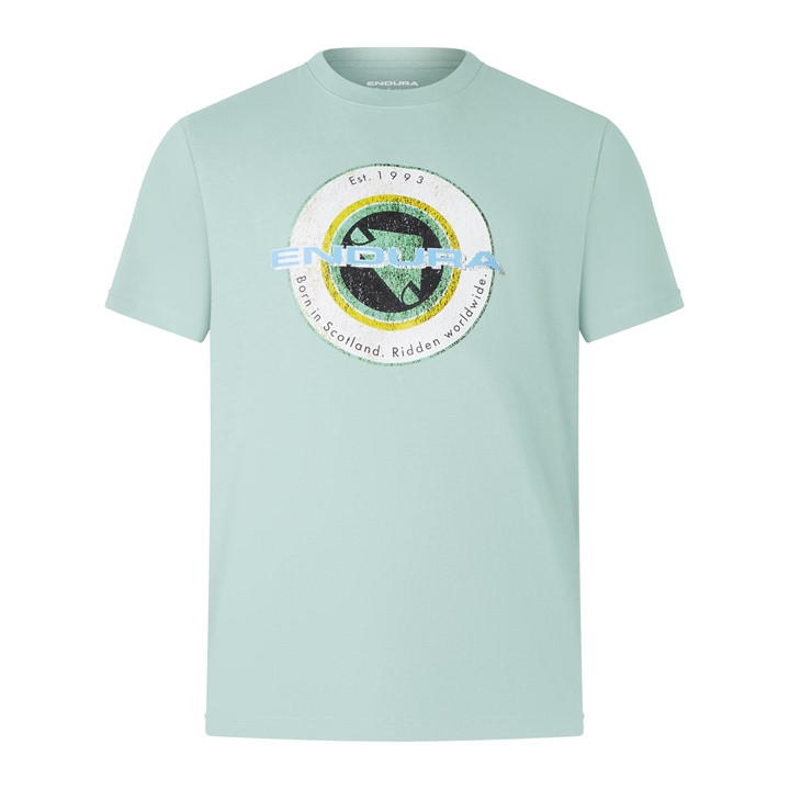 Endura Men's Green Graphic Tee Sn61
