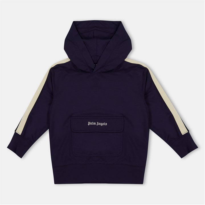 Palm Angels Unisex Kids Blue ' Logo Hoodie