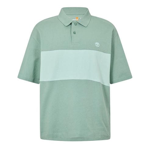 Timberland - Men's Colour Block Rugby Polo Shirt