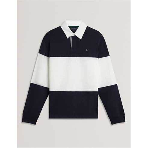 Ted Baker - Men's Long Sleeve Rugby Polo Shirt