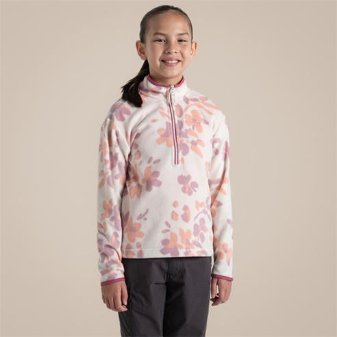 Craghoppers - Unisex Kids' Bachas Quarter Zip Fleece