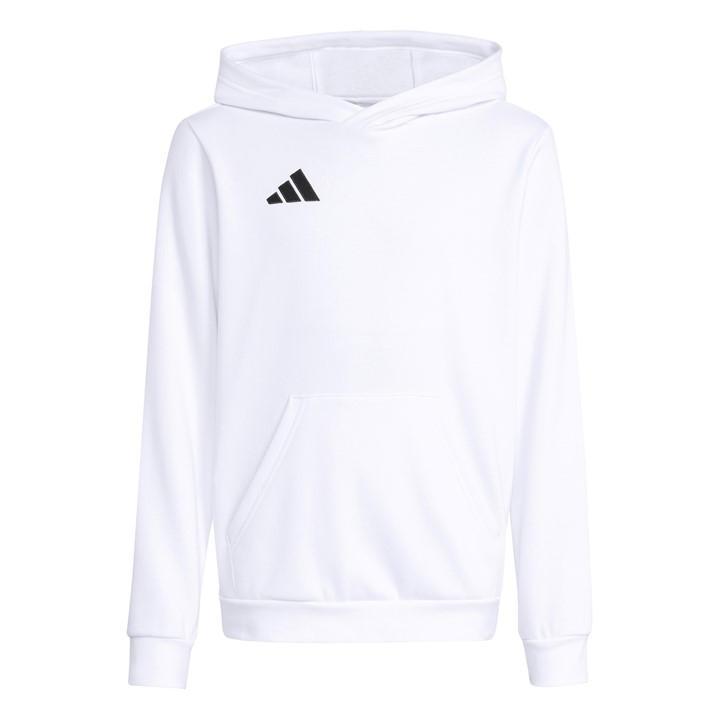 Adidas Unisex Kids White Ent22 Hoodie Juniors Size 9
