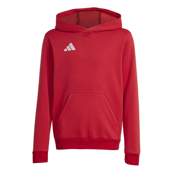 Adidas Unisex Kids Red Ent22 Hoodie Juniors Size 9