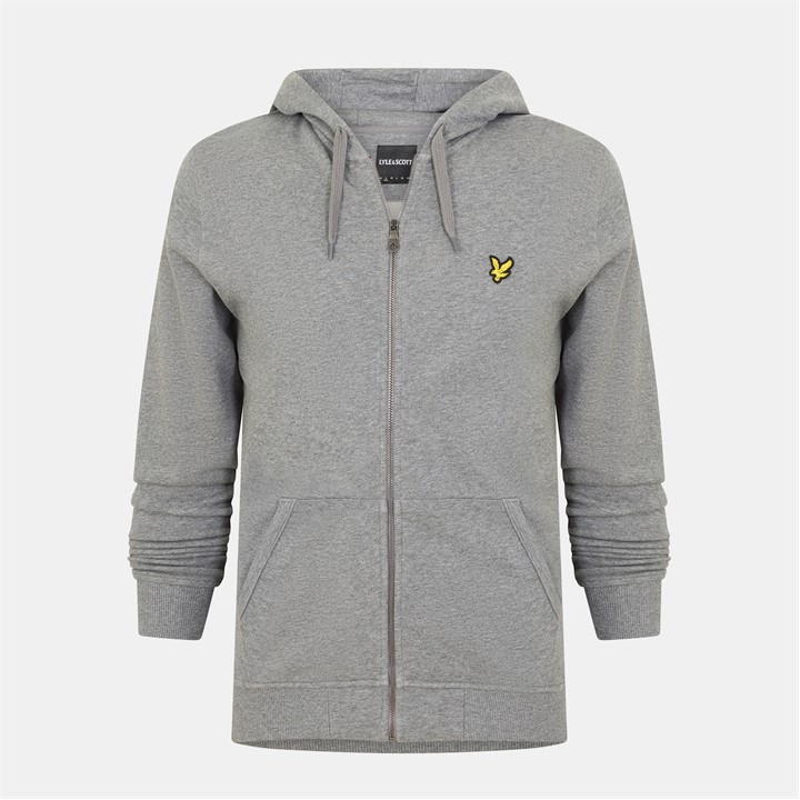 LYLE & SCOTT ZIP THROUGH HOODIE MENS