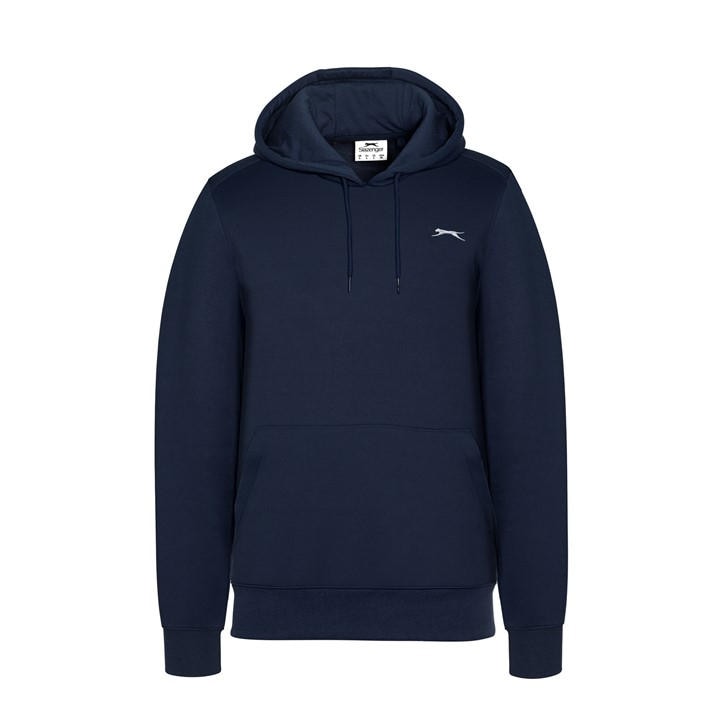 Slazenger Men's Blue Fleece Hoodie Extra Large