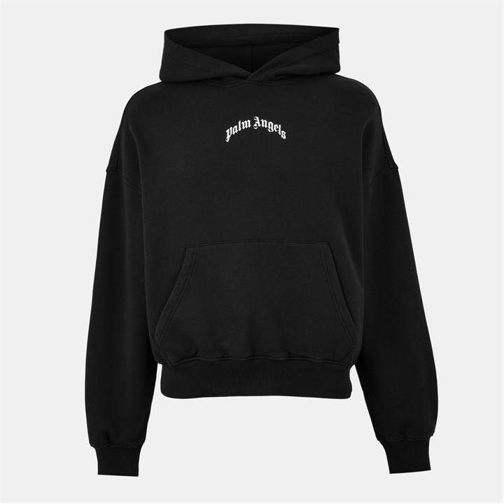 Palm Angels Men's Black Palm Curve Logo Oth Sn54 2XL