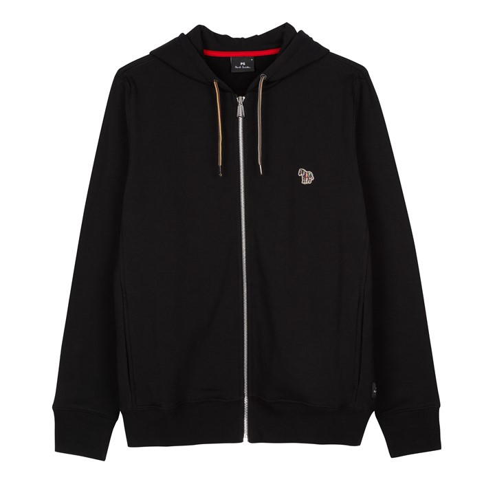 PS BY PAUL SMITH EN'S FULL-ZIP ZEBRA LOGO HOODIE
