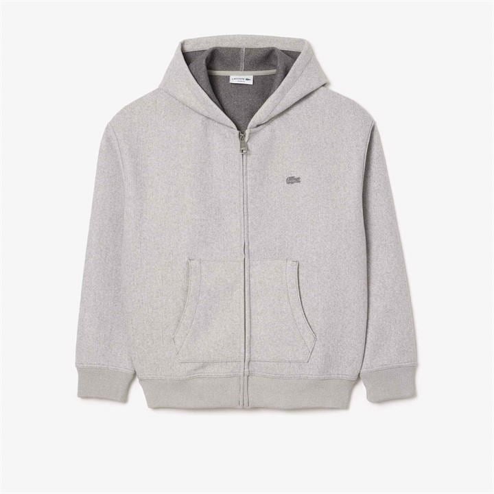LACOSTE FULL ZIP LOOSE-FIT HOODI