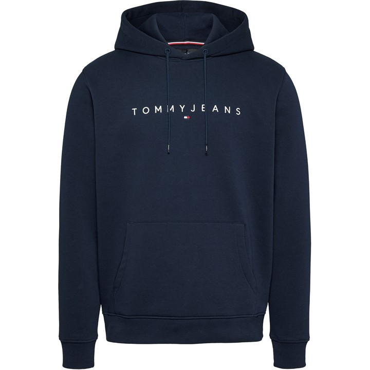 TOMMY JEANS M REG LINEAR LOGO HOODIE EX