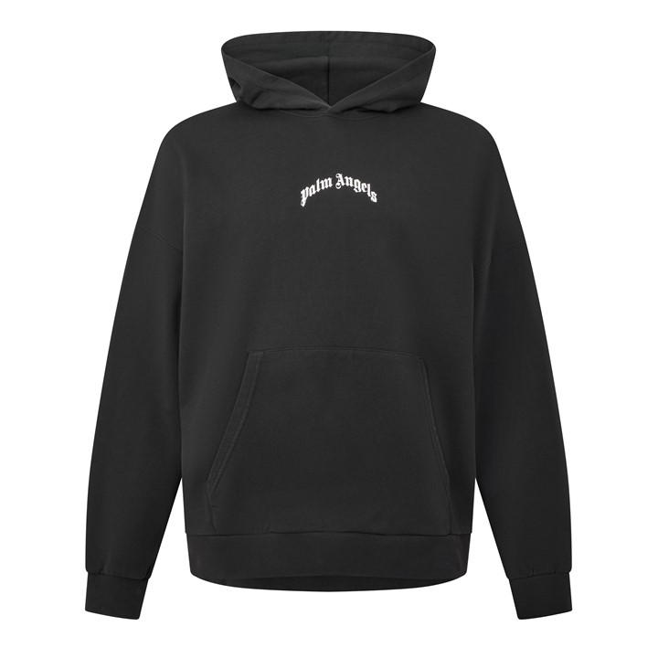 PALM ANGELS OTHIC LOGO HOODIE