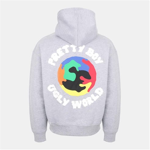 PRETTY BOY UGLY WORLD - Mens Over the Head Hoodie