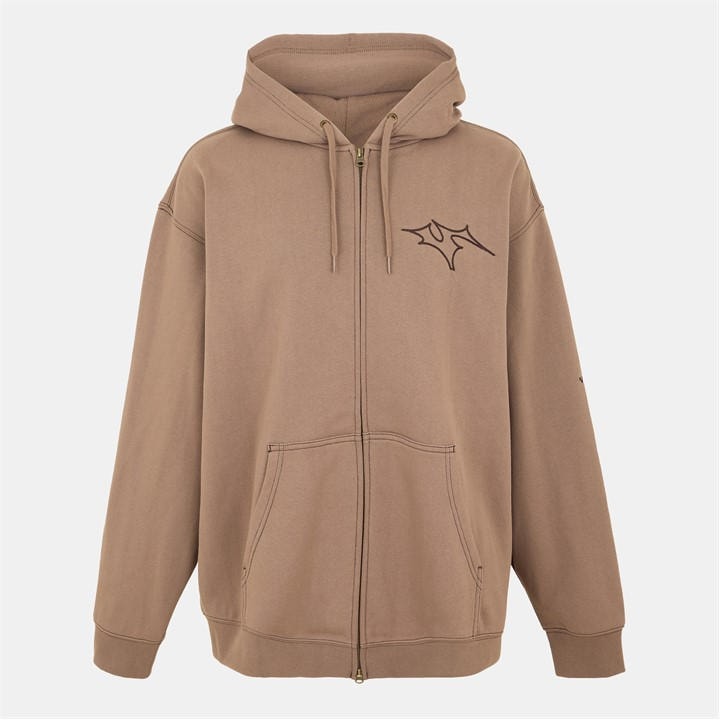 Vans Skate V Thorn Zip Walnut Hoody Unisex Adult In Brown