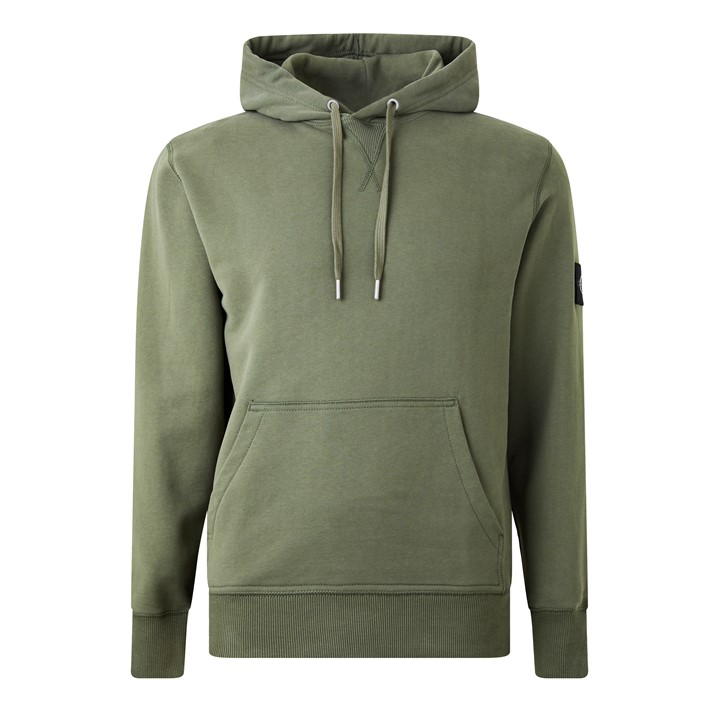 CALVIN KLEIN JEANS EST.1978 BADGE HOOD