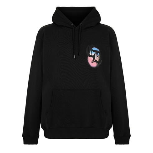 Criminal Damage - Men's Gothic Spray Pull Over Hoodie