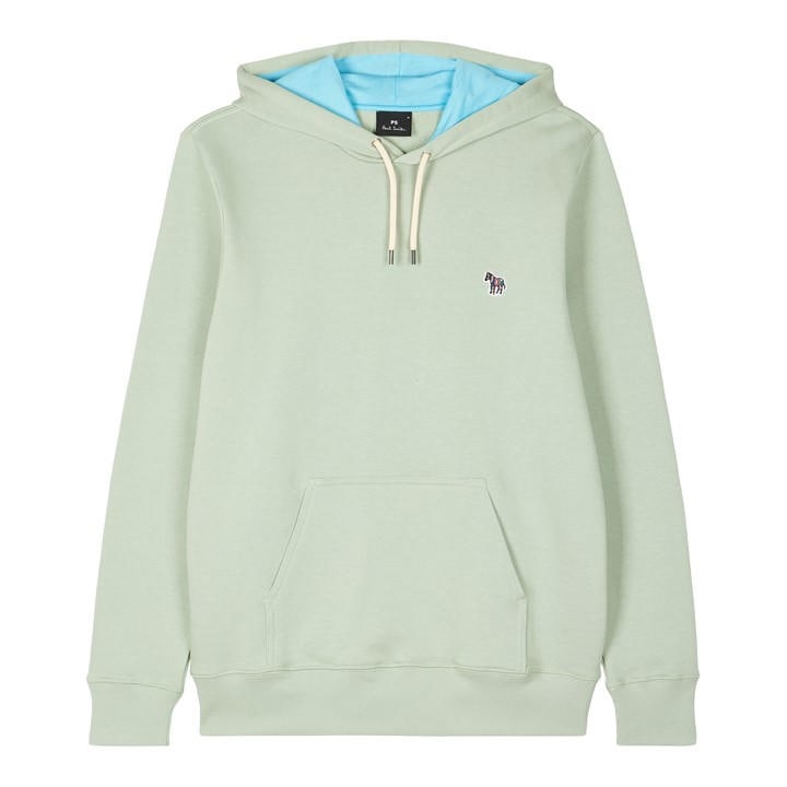 Ps Paul Smith Men's Green Zebra Logo Oth Hoodie 2XL