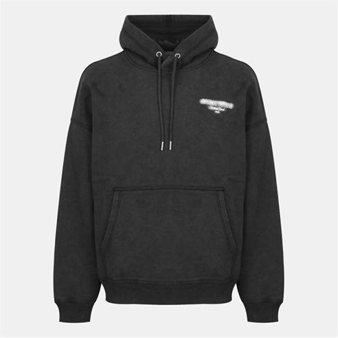 Jack Wills - Men's Script Cotton Long Sleeve Oversized Fit Hoodie