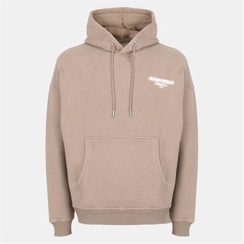 Jack Wills - Men's Script Cotton Long Sleeve Oversized Fit Hoodie