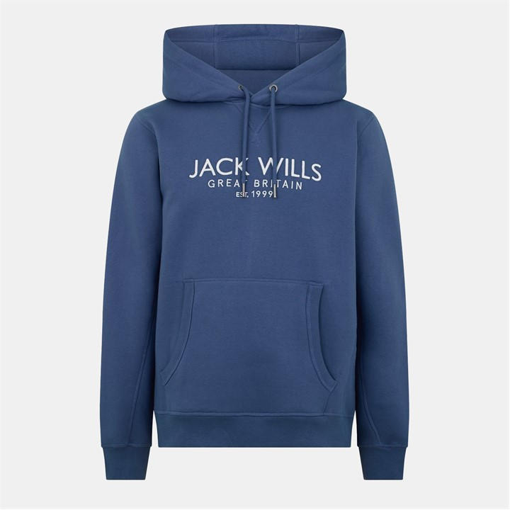 JACK WILLS BATSFORD LOGO HOODIE MEN