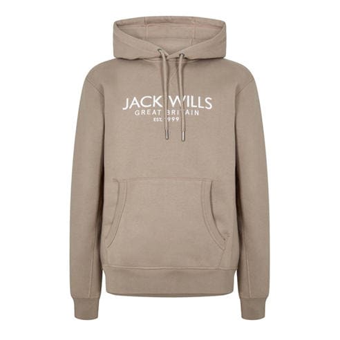 Jack Wills - Batsford Logo Hoodie Mens