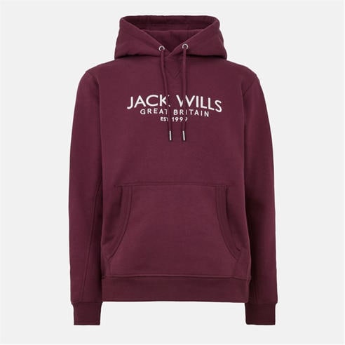 Jack Wills - Batsford Logo Hoodie Mens